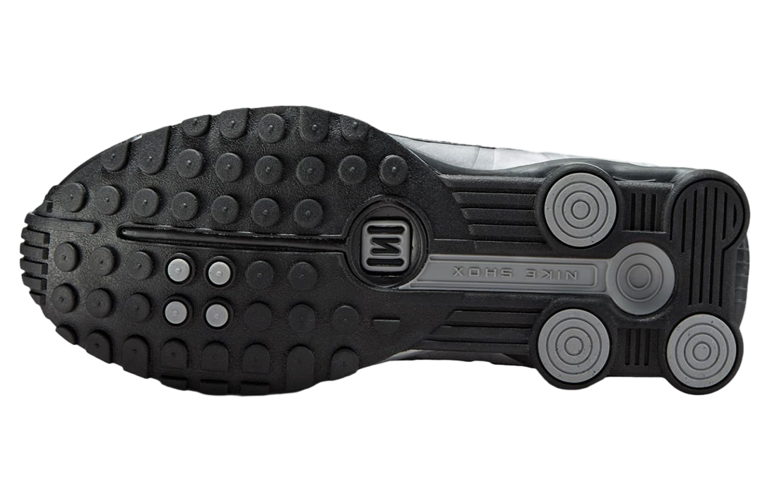 Nike Shox R4 Metallic Silver / Black