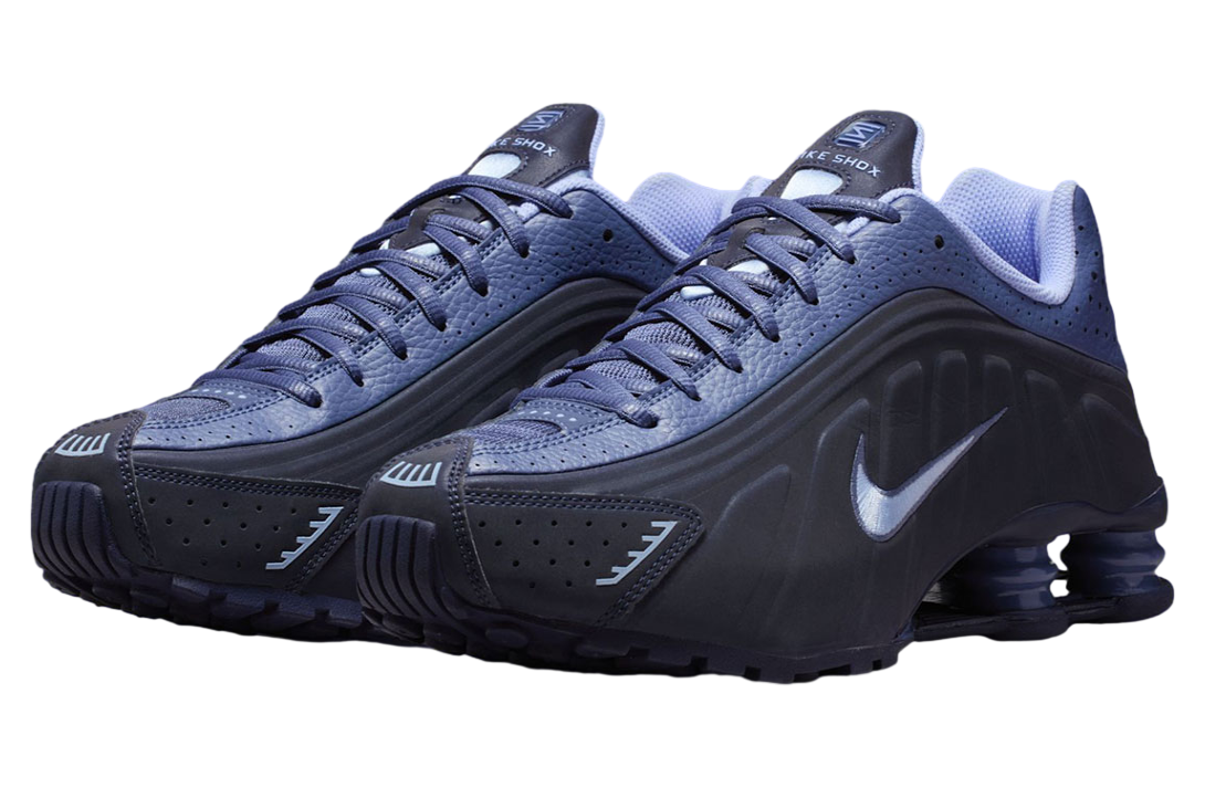 Nike Shox R4 Obsidian / Diffused Blue