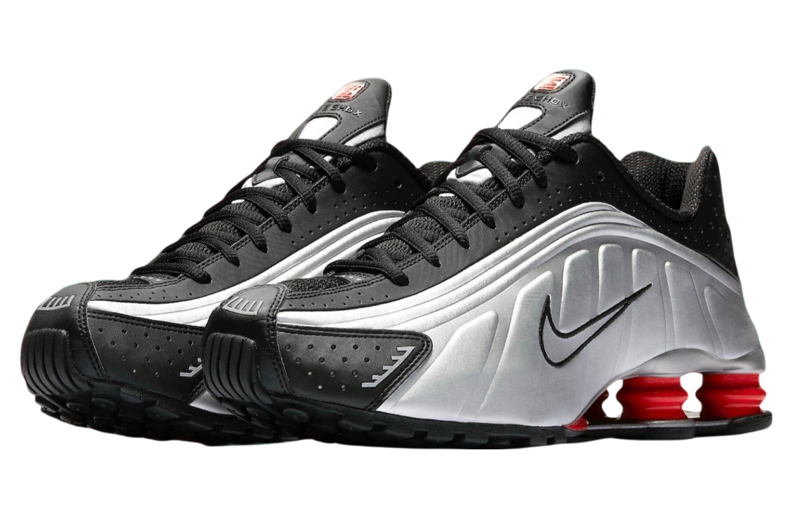 Nike Shox R4 OG Black Metallic Silver