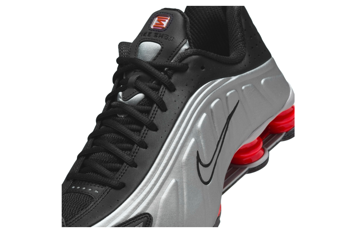 Nike Shox R4 OG Black Metallic Silver