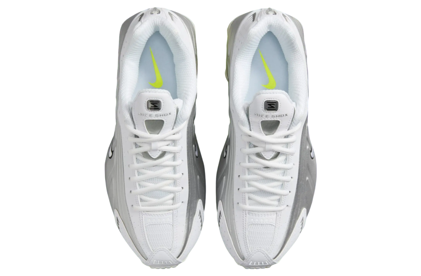 Nike Shox R4 White / Volt