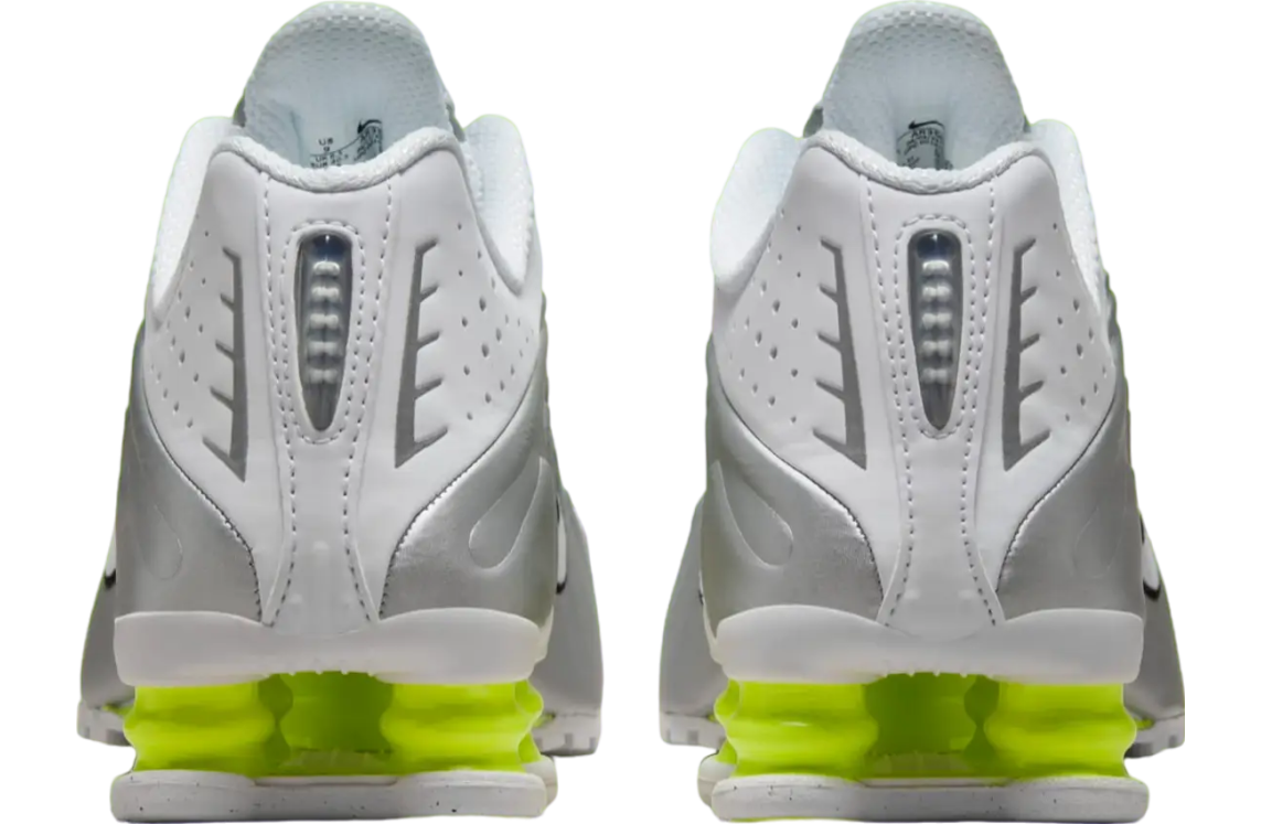 Nike Shox R4 White / Volt