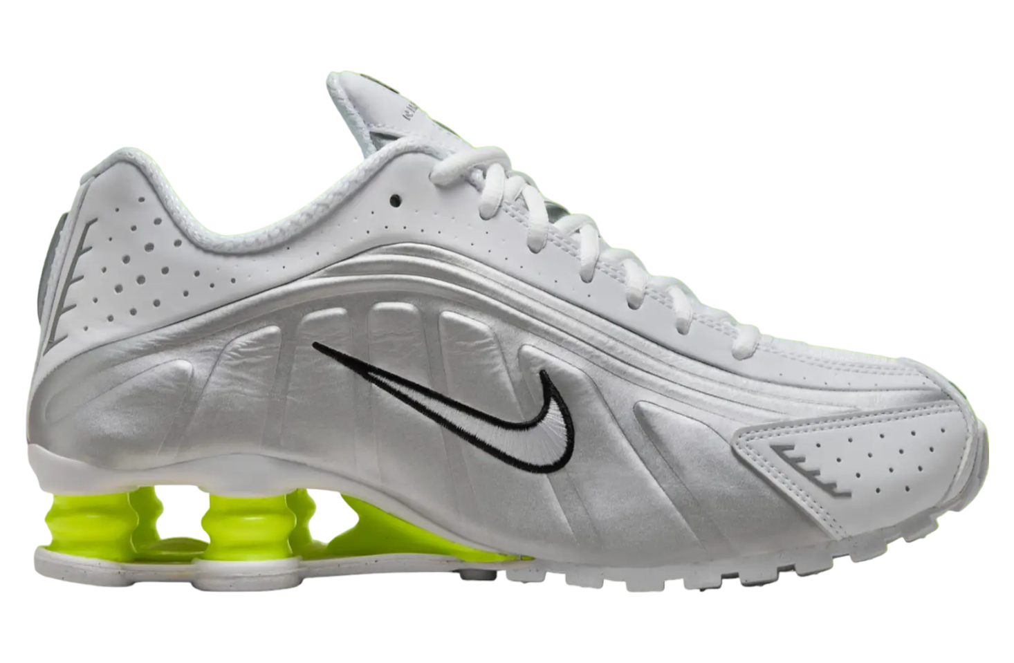 Nike Shox R4 White / Volt