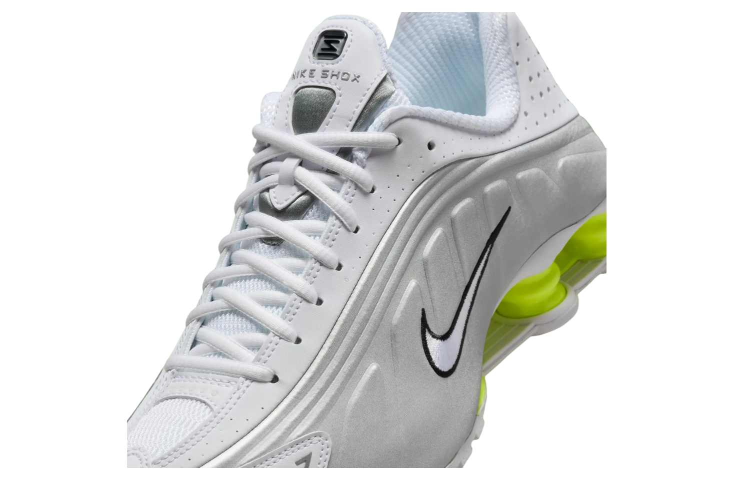 Nike Shox R4 White / Volt