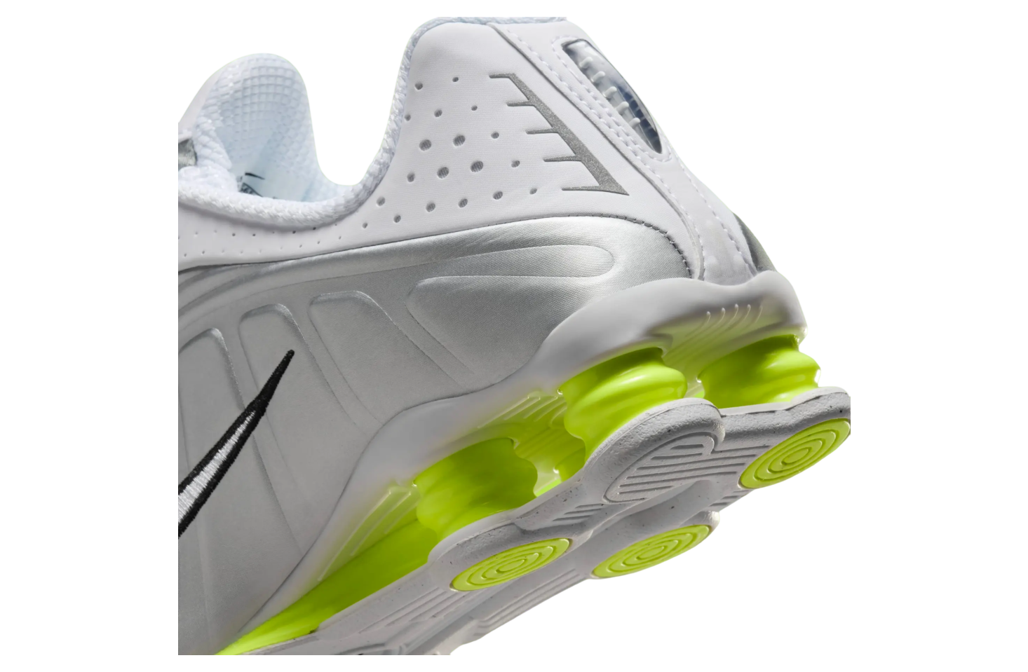 Nike Shox R4 White / Volt