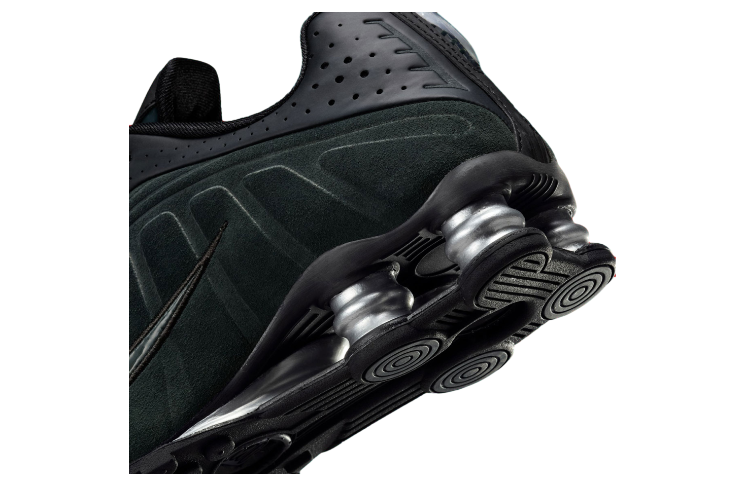 Nike Shox R4 WMNS Black Suede