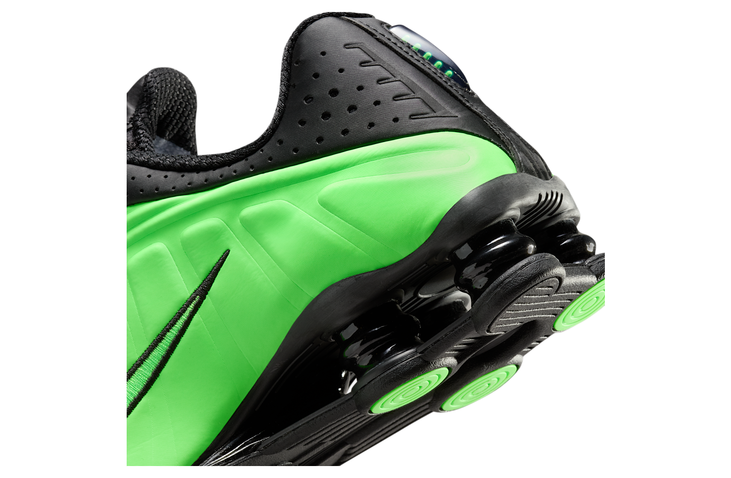 Nike Shox R4 WMNS Black / Voltage Green