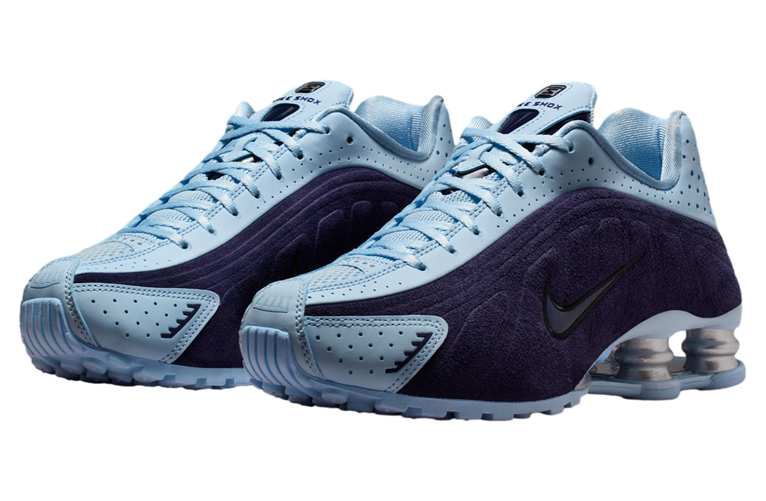 Nike Shox R4 Wmns Imperial Purple / Celestine Blue