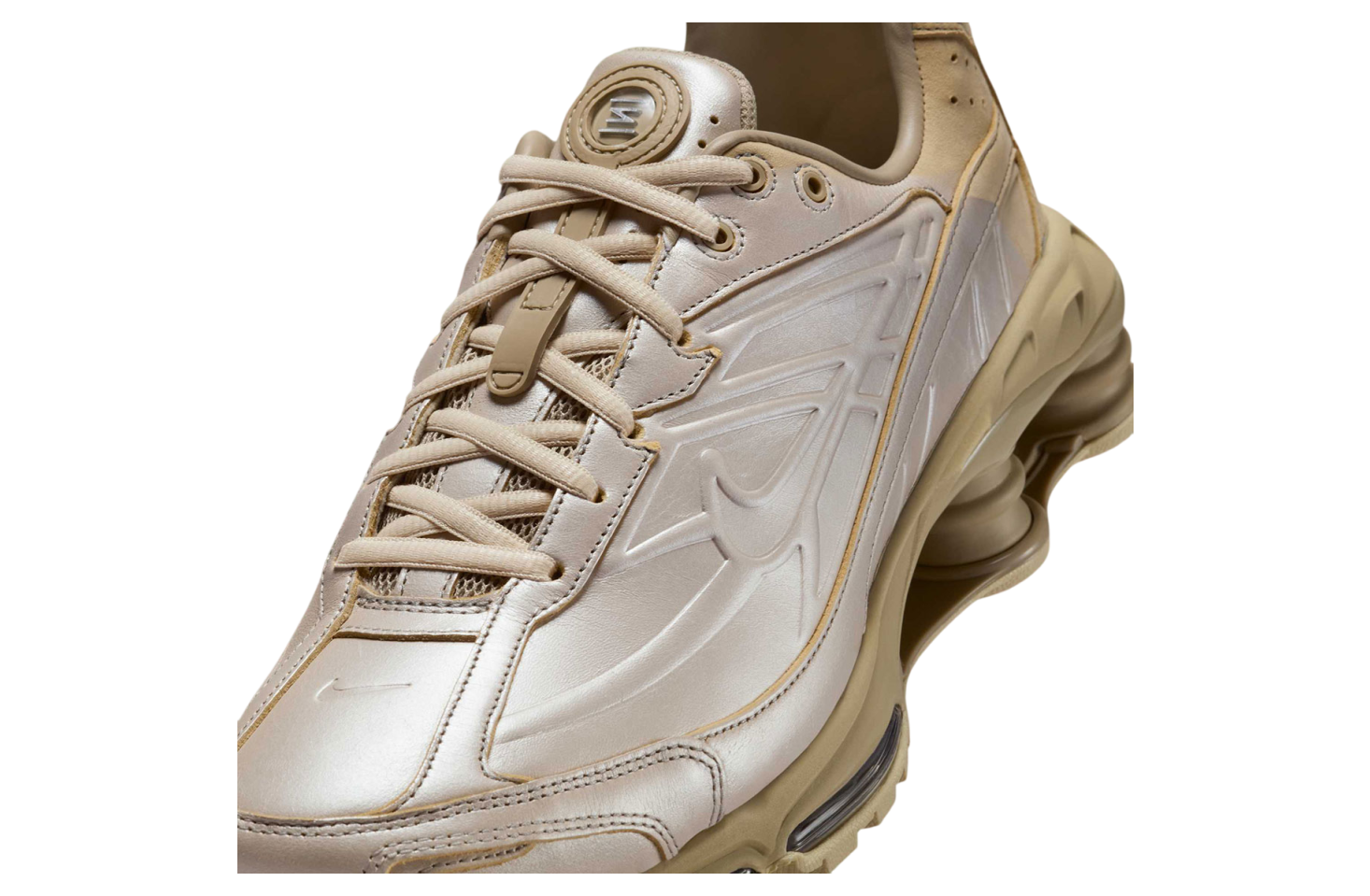 Nike Shox Ride 2 Metallic Silver / Desert Khaki