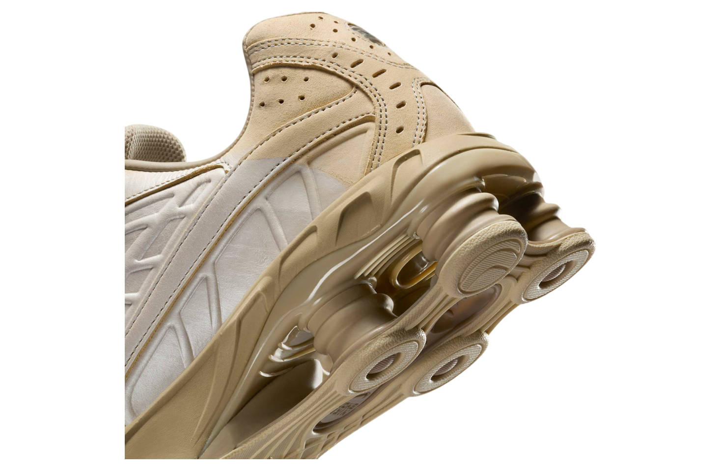 Nike Shox Ride 2 Metallic Silver / Desert Khaki