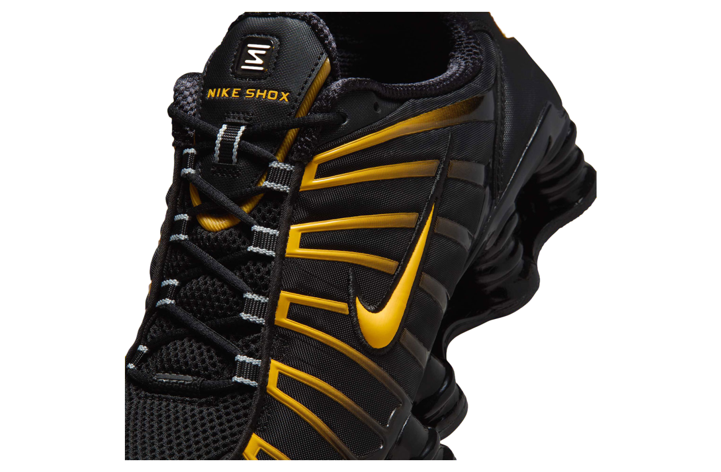Nike Shox TL Black / University Gold - Sep 2025 - AV3595-013