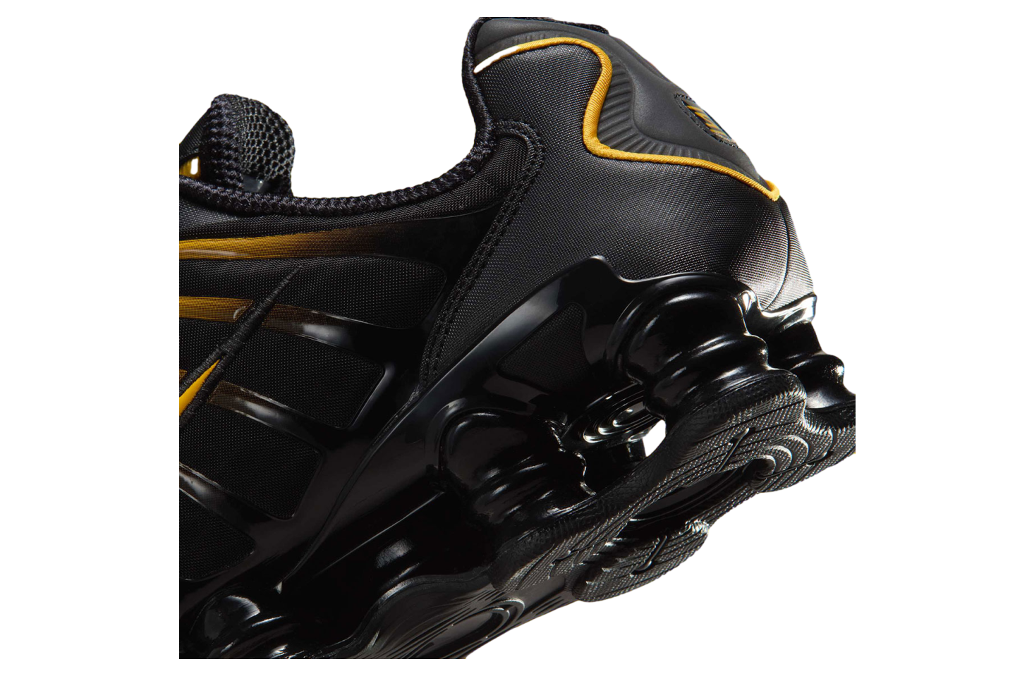 Nike Shox TL Black / University Gold - Sep 2025 - AV3595-013