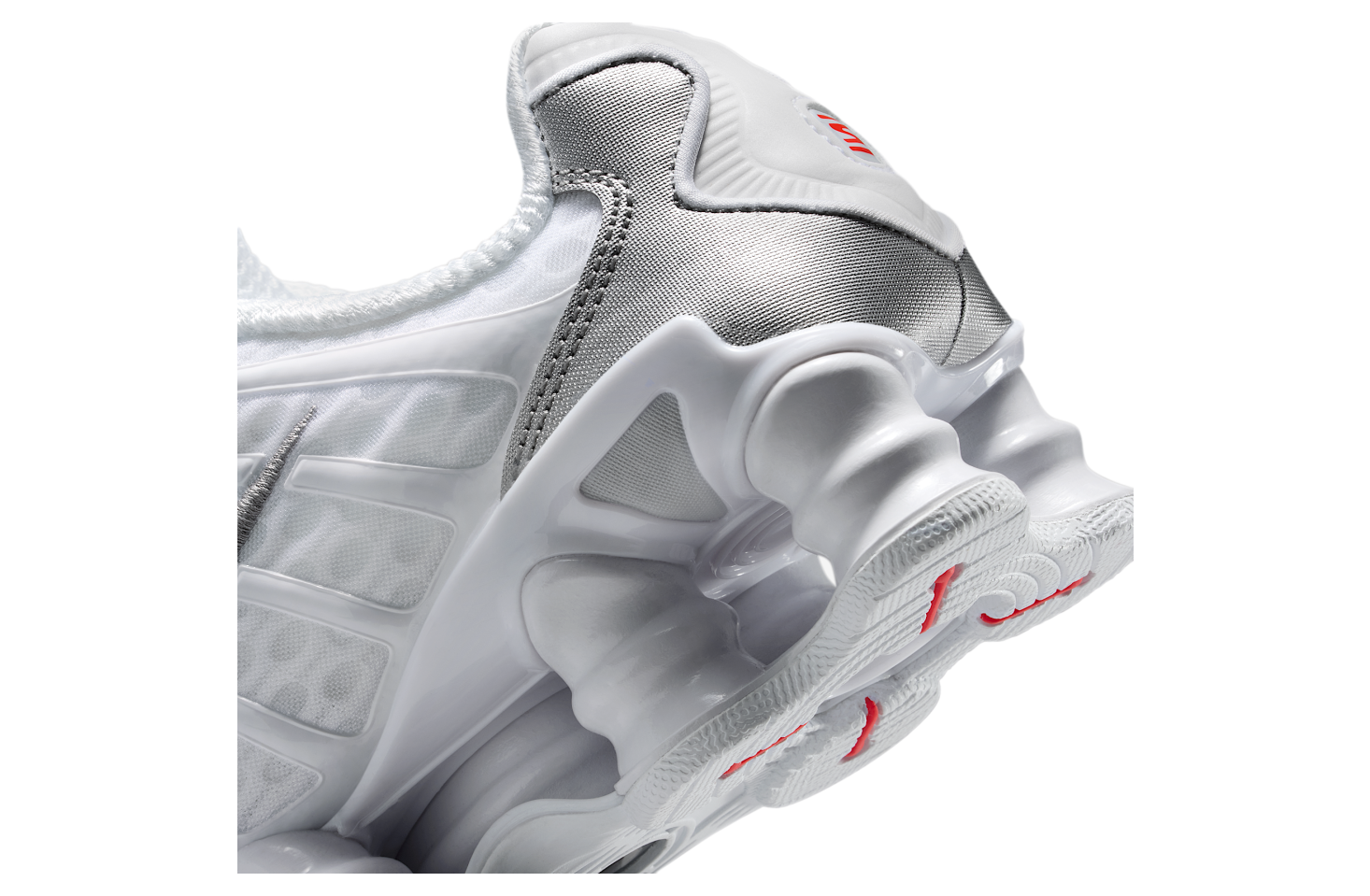 Nike Shox TL GS White / Metallic Silver