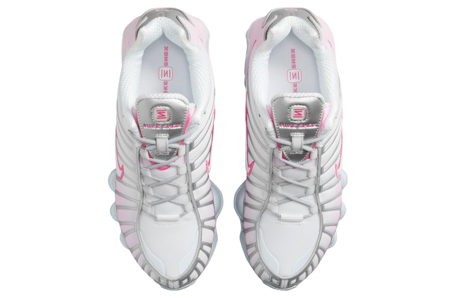 Nike Shox TL Metallic Platinum / Pink Foam