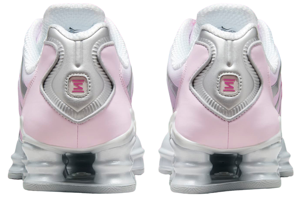 Nike Shox TL Metallic Platinum / Pink Foam