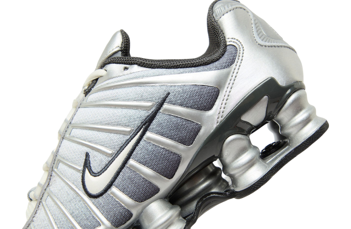 Nike Shox Tl Metallic Silver / Summit White