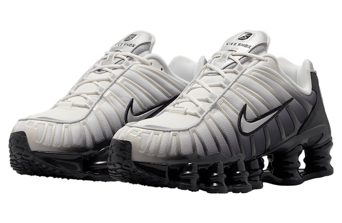 Nike Shox TL Off Noir / Metallic Silver - Apr 2025 - IB7705