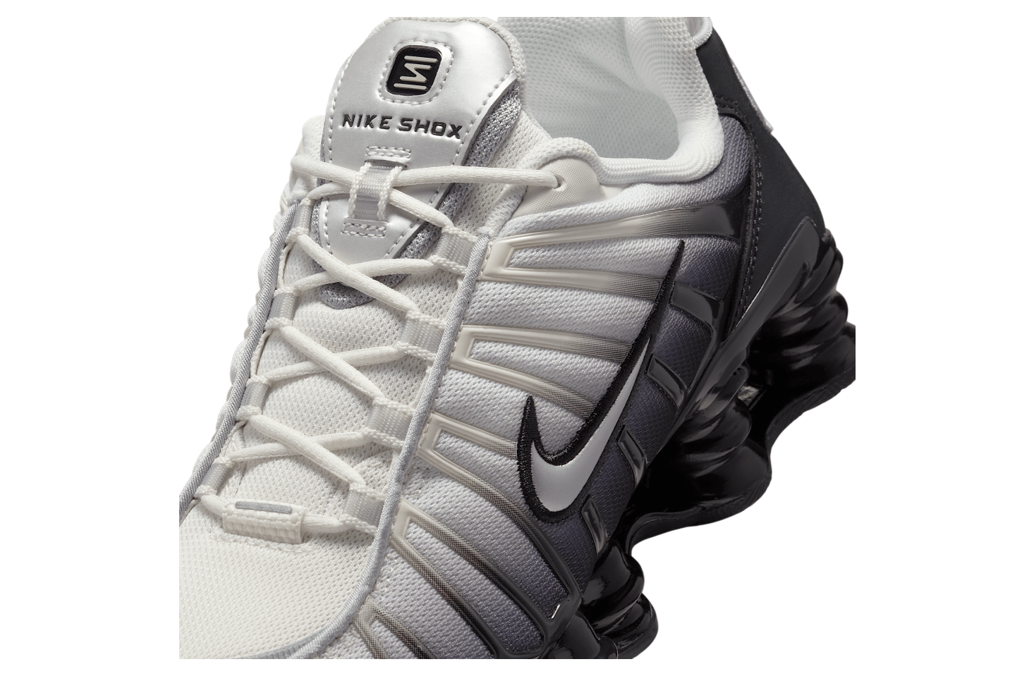 Nike Shox TL Off Noir / Metallic Silver - Apr 2025 - IB7705