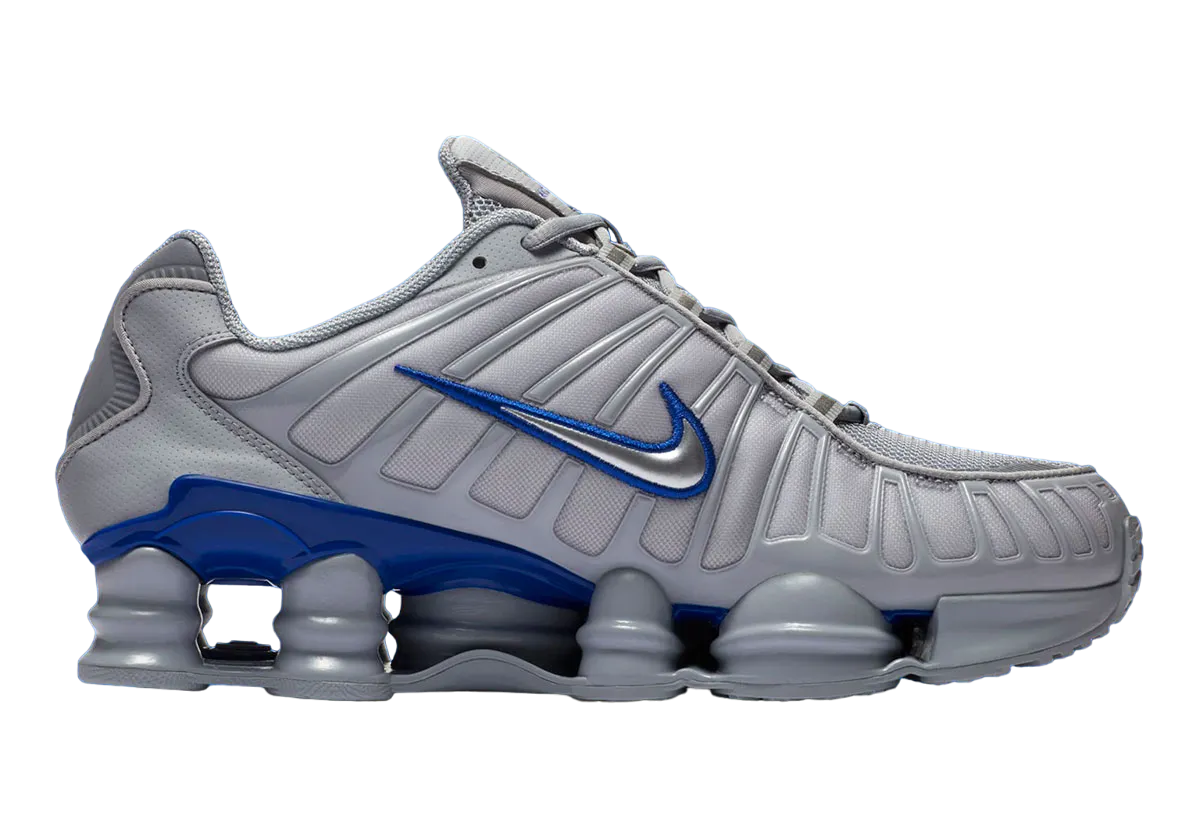 Nike Shox TL Wolf Grey Metallic Silver Blue