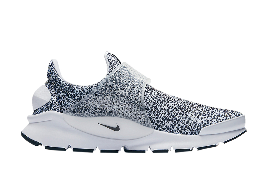 Nike Sock Dart Safari White Black