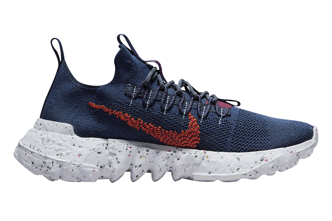 Nike Space Hippie 01 Navy Orange