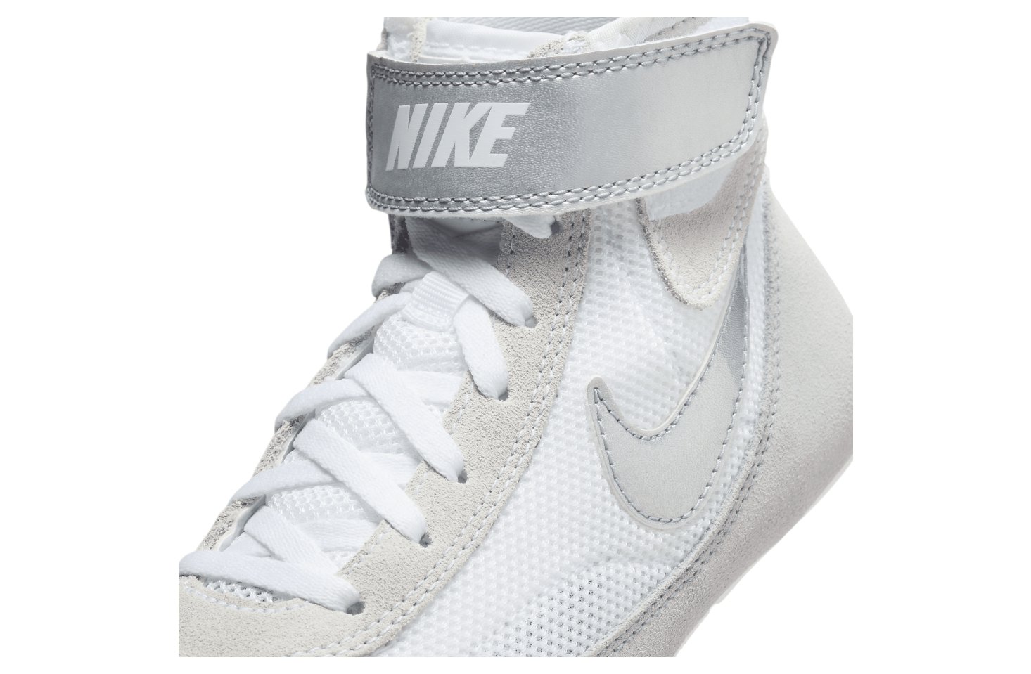 Nike SpeedSweep 7 GS White / Metallic Silver