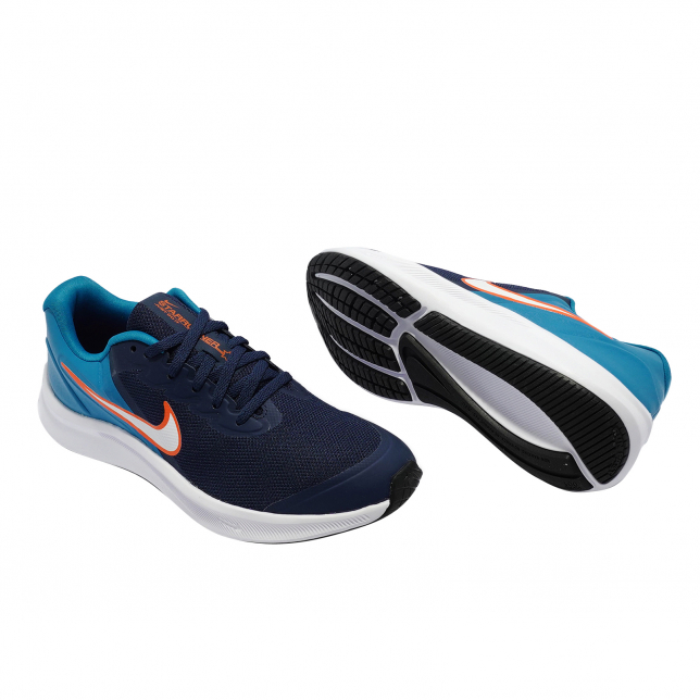 Nike Star Runner 3 GS Midnight Navy White DA2776401