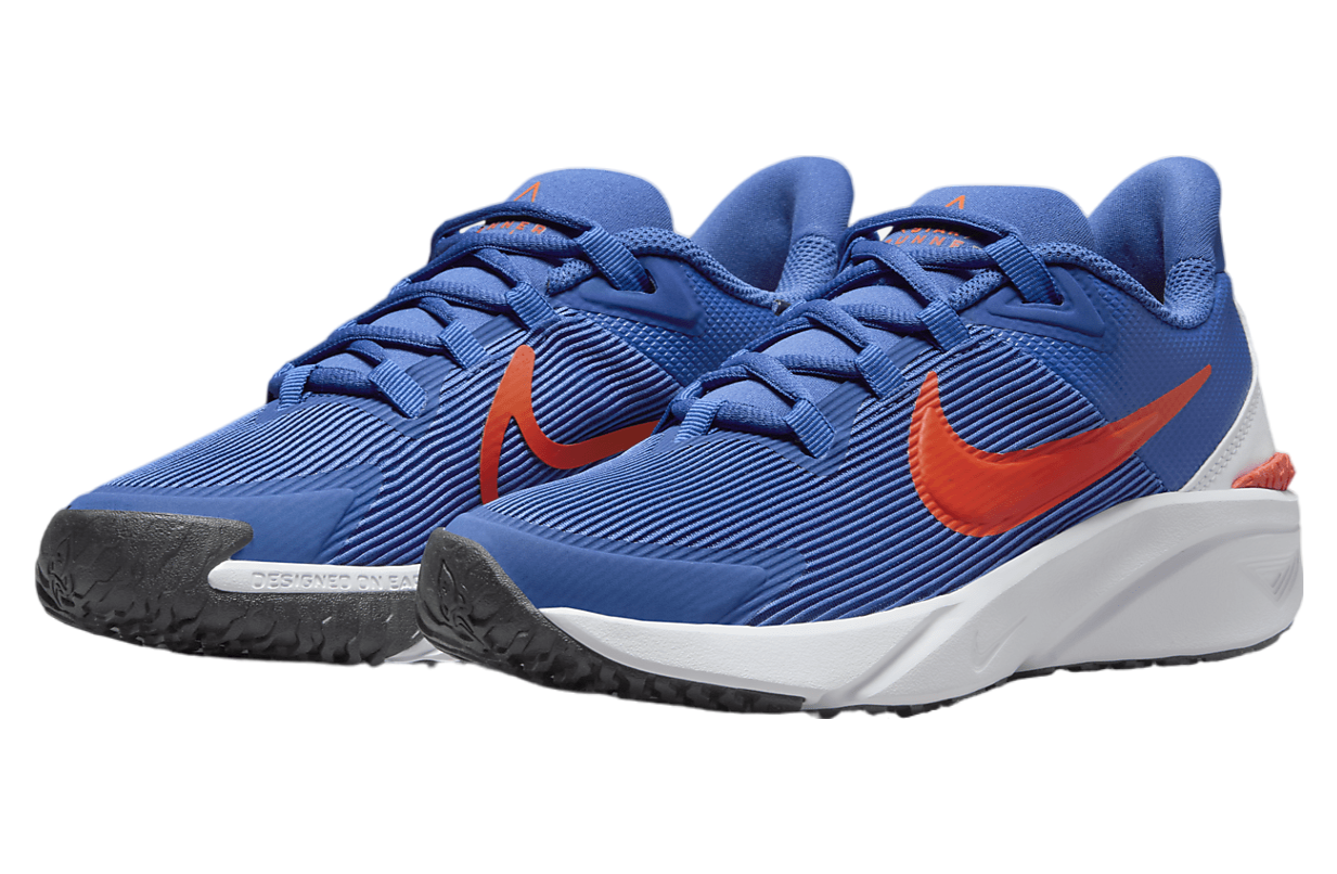 Nike Star Runner 4 GS Astronomy Blue / Total Orange