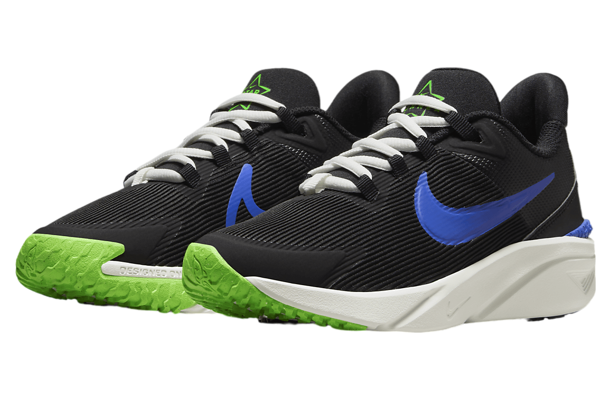 Nike Star Runner 4 GS Black / Racer Blue