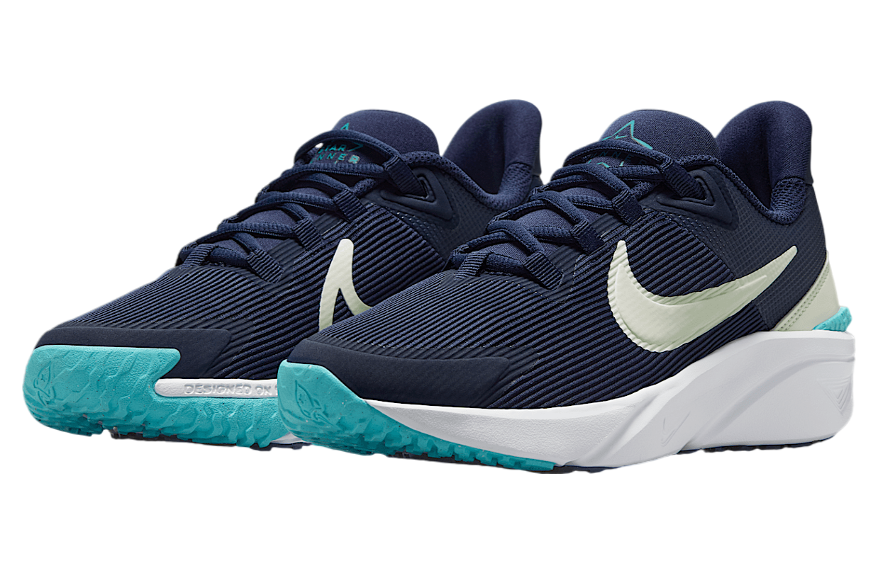 Nike Star Runner 4 Gs Midnight Navy / Dusty Cactus