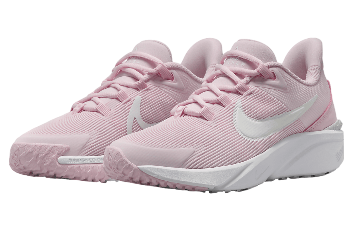 Nike Star Runner 4 GS Pink Foam / White