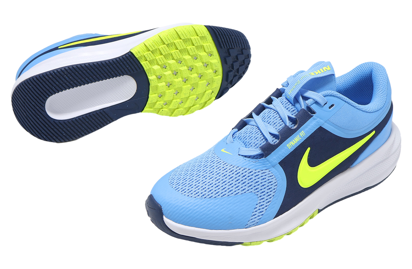 Nike Star Runner 5 Gs University Blue / Volt