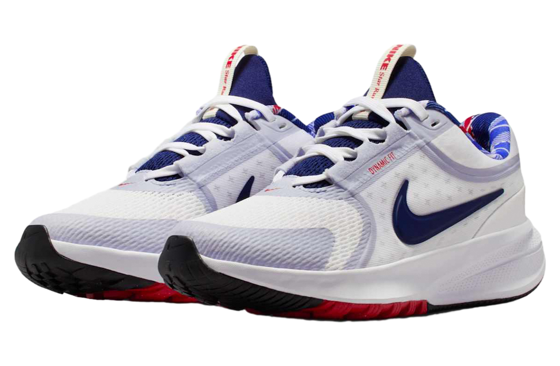 Nike Star Runner 5 Gs White / Midnight Navy