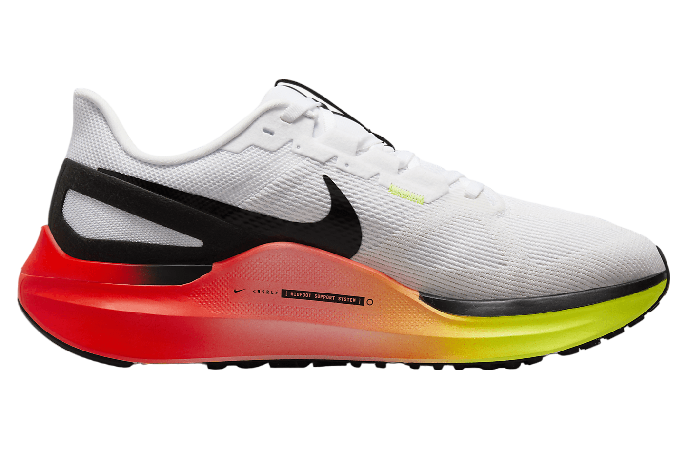 Nike Structure 25 White / Bright Crimson