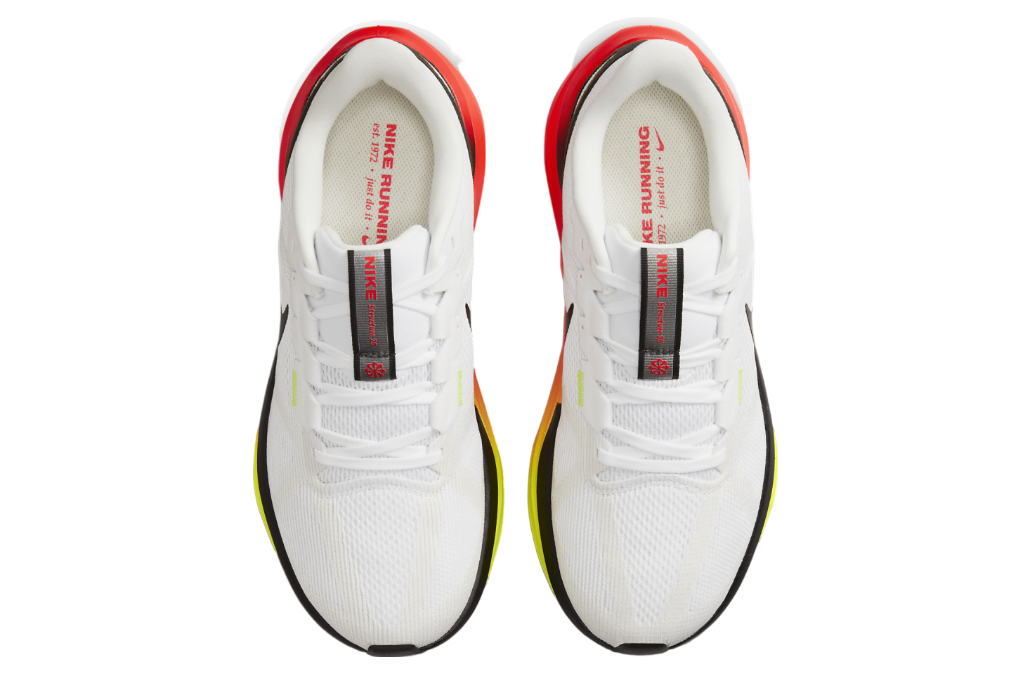 Nike Structure 25 White / Bright Crimson