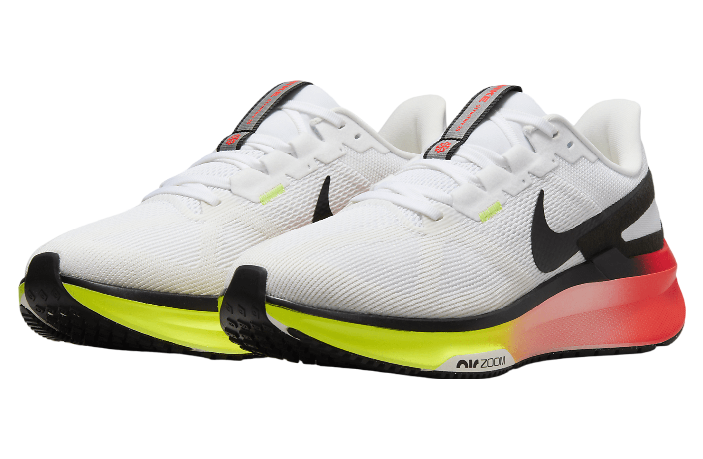 Nike Structure 25 White / Bright Crimson