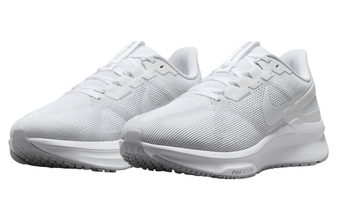 Nike Structure 25 White / Pure Platinum (Extra Wide)