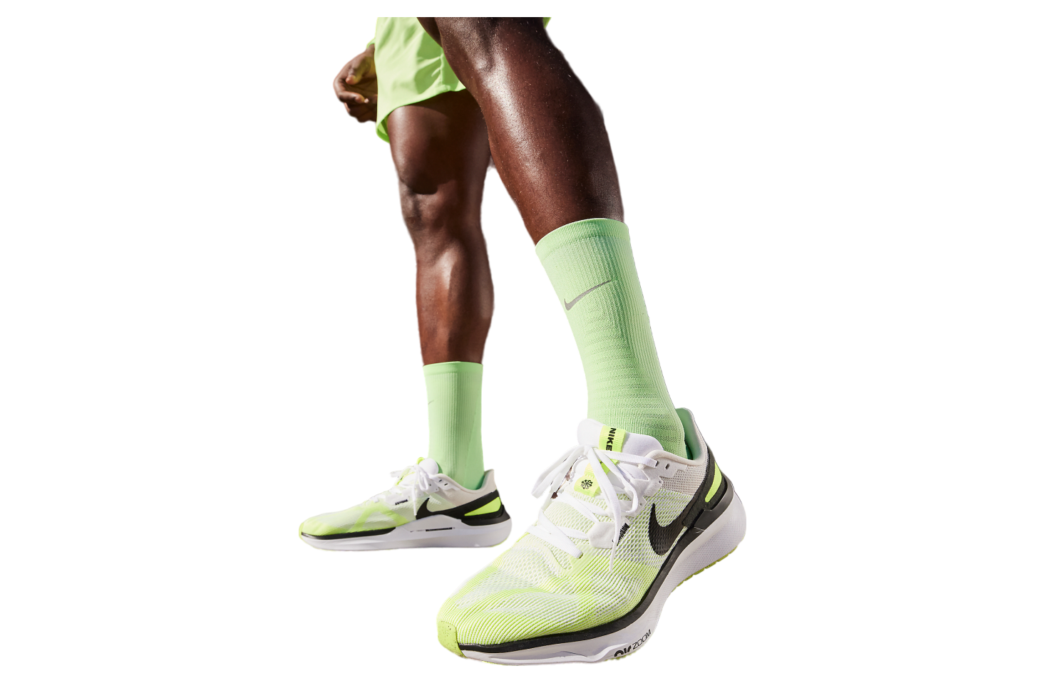 Nike Structure 25 White / Volt