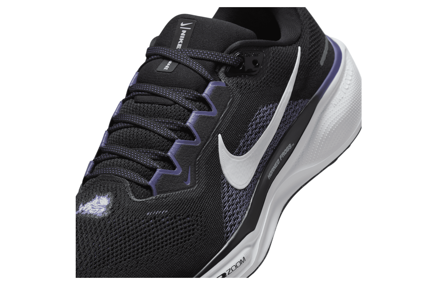 Nike TCU Pegasus 41 Black / White