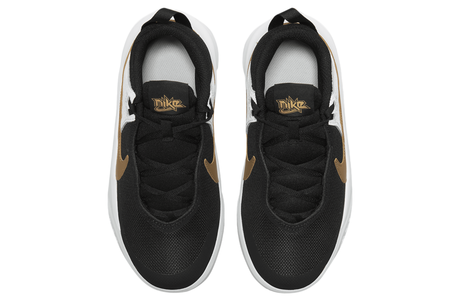 Nike Team Hustle D 10 Gs Black / White