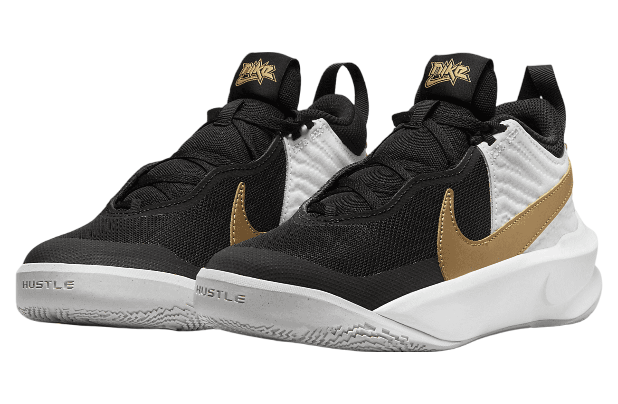 Nike Team Hustle D 10 Gs Black / White