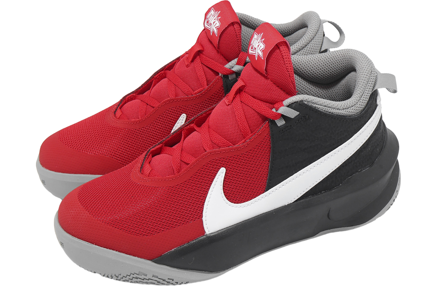Nike Team Hustle D 10 GS University Red / White