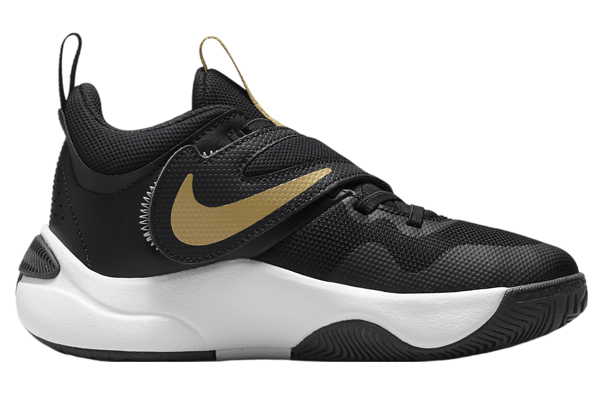 Nike Team Hustle D 11 GS Black / Metallic Gold