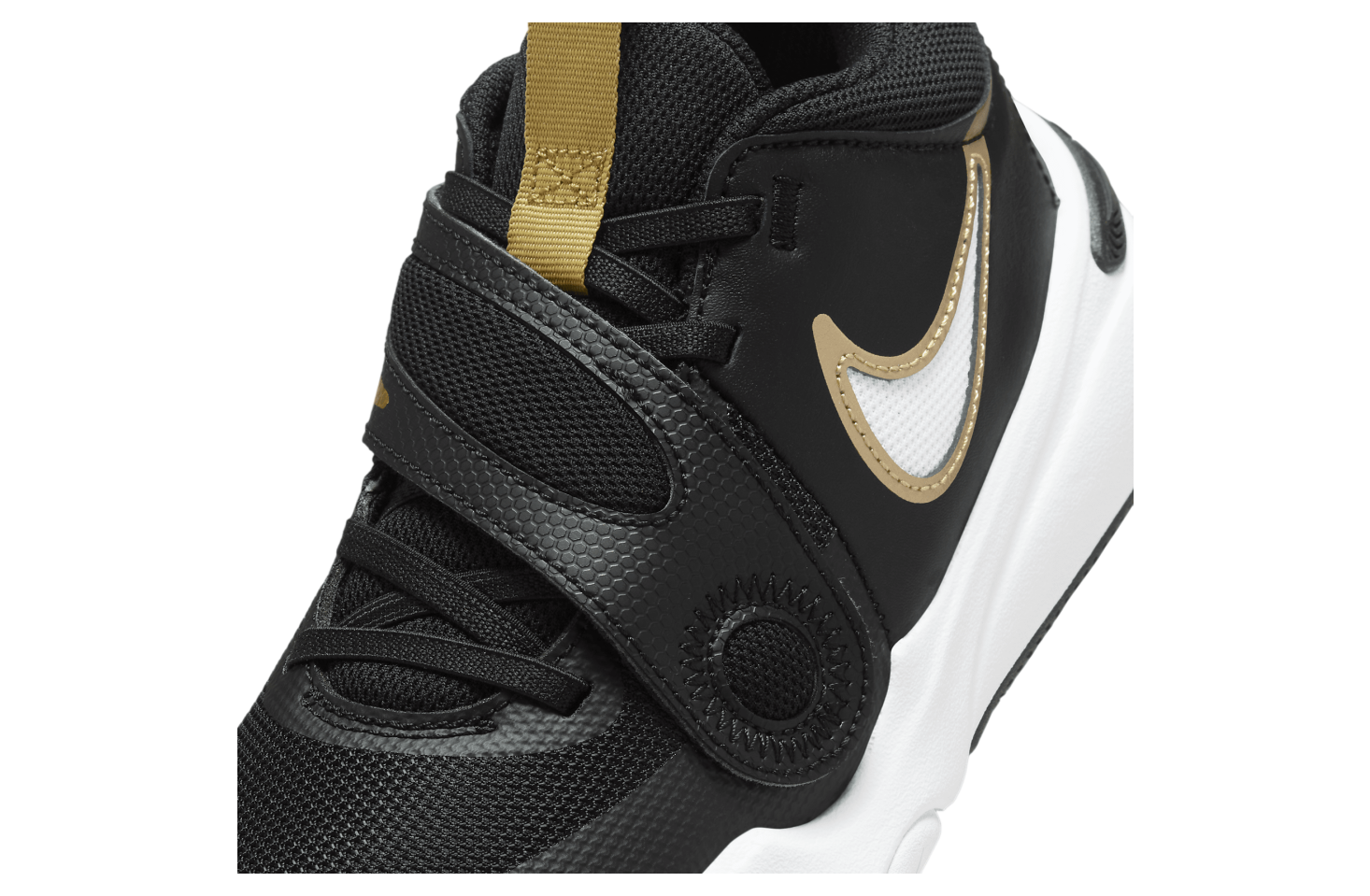 Nike Team Hustle D 11 GS Black / Metallic Gold