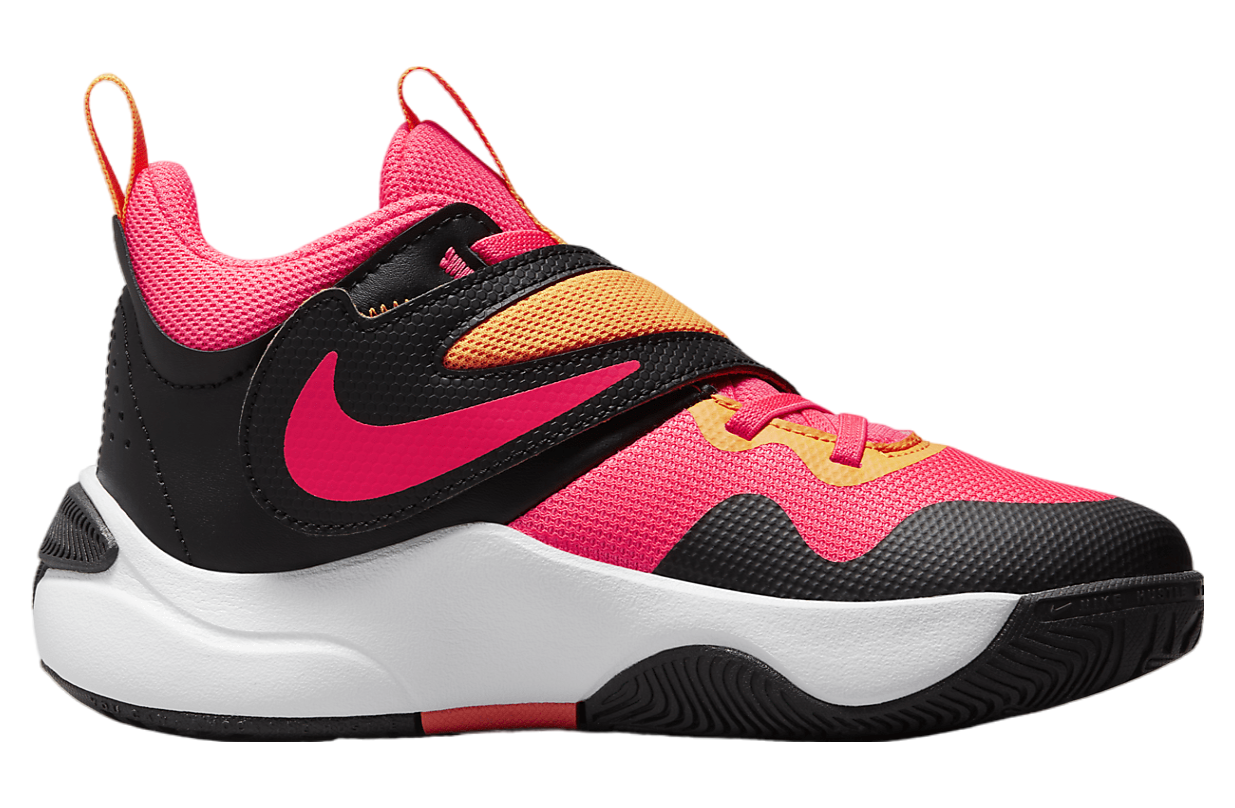 Nike Team Hustle D 11 GS Black / Vivid Orange