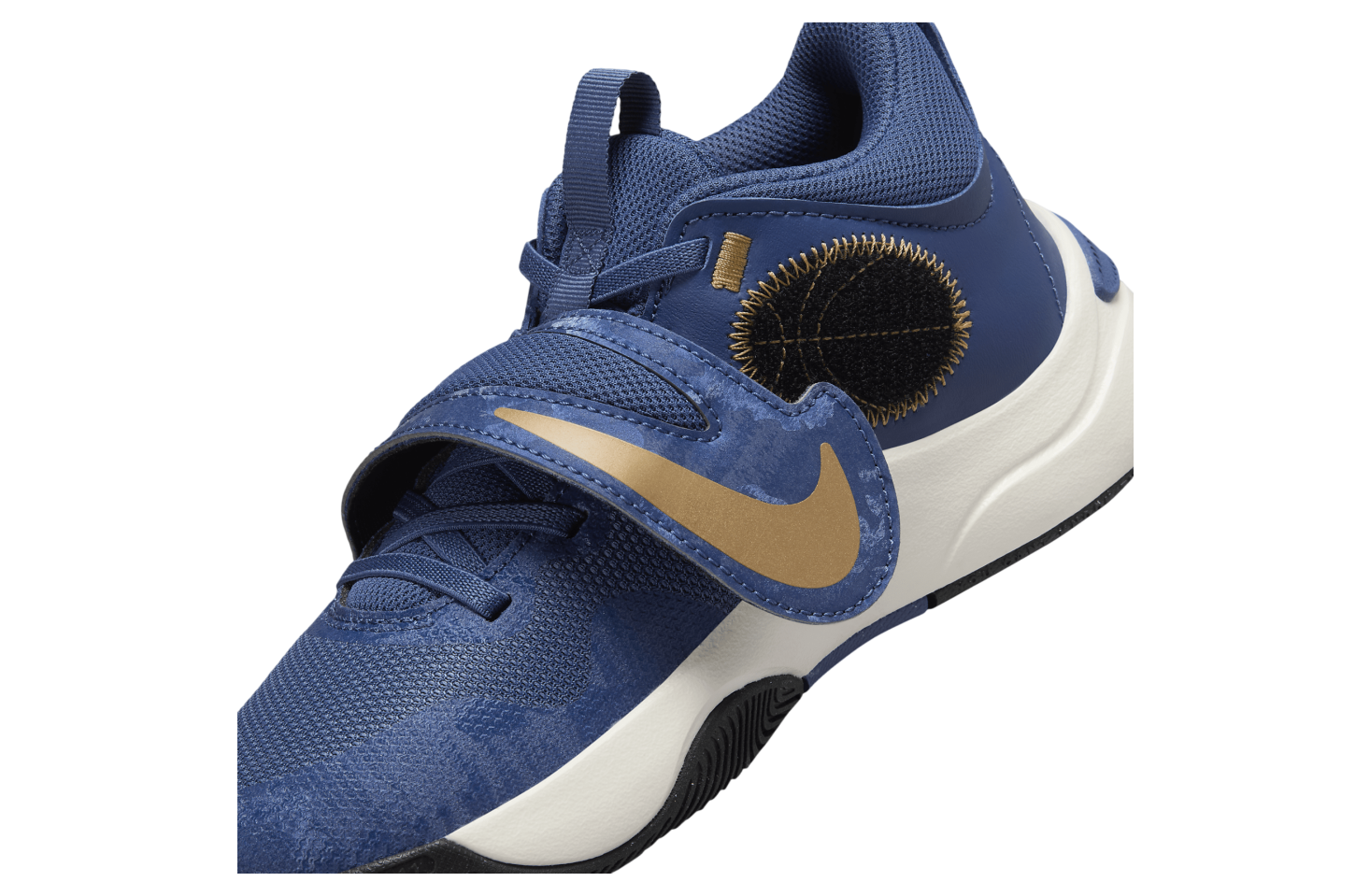 Nike Team Hustle D 11 GS Mystic Navy / Pale Ivory