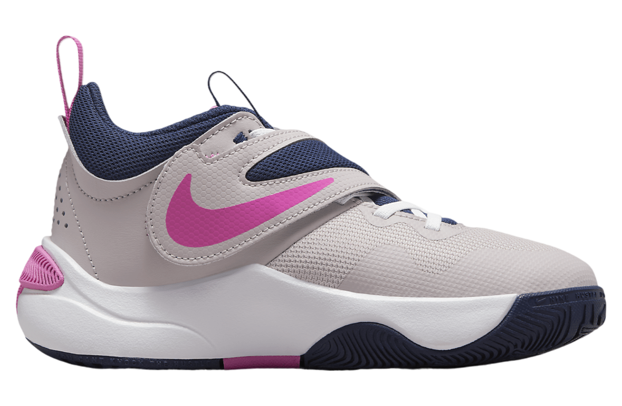 Nike Team Hustle D 11 GS Platinum Violet / Playful Pink