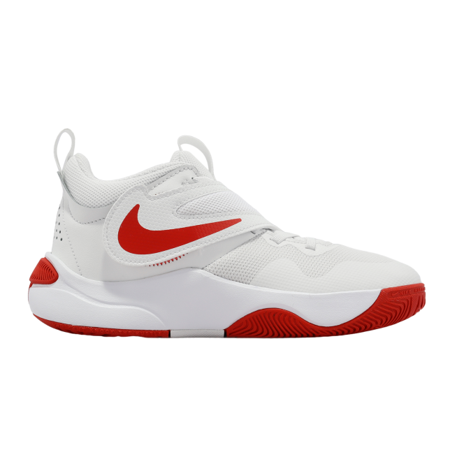 Nike Team Hustle D 11 GS Summit White / Track Red