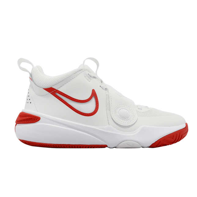 Nike Team Hustle D 11 GS Summit White / Track Red