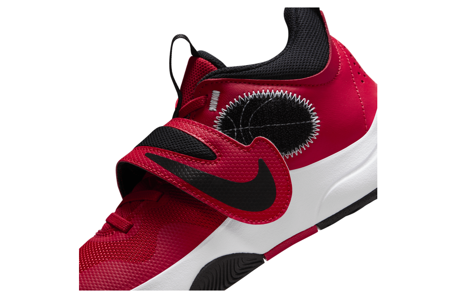 Nike Team Hustle D 11 GS University Red / White